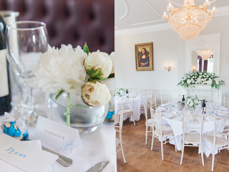 Details in the Ceremony Room of Belair House