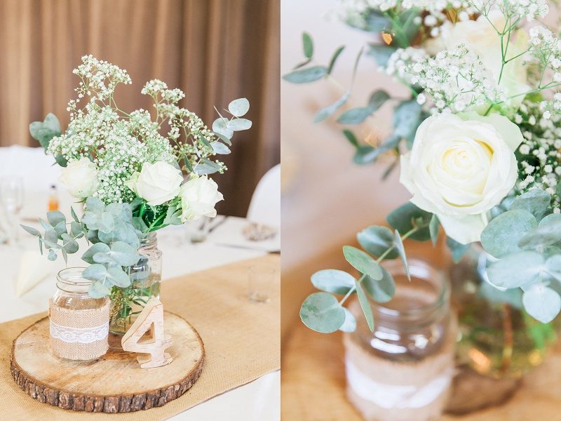 Rustic Details with Eucalyptus and Wood