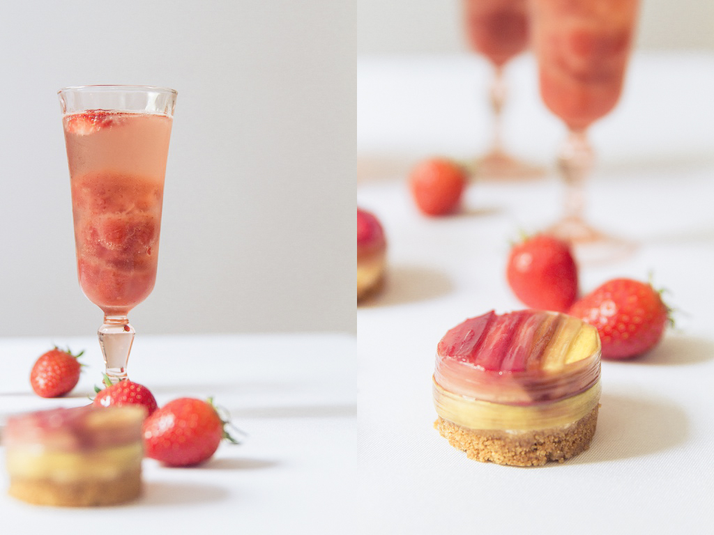 Maxeen Kim Photography, Rhubarb Lime Strawberry Fizz Cocktail, Cocktail Recipe, Tea America, Urban Flip Flops