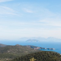 View of the Sea from the Island of Ithaca by Maxeen Kim Photography