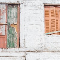 Old Doors on the Island of Ithaca in Greece by Maxeen Kim Photography