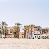 Beach Front in Valencia, Spain by Maxeen Kim Photography