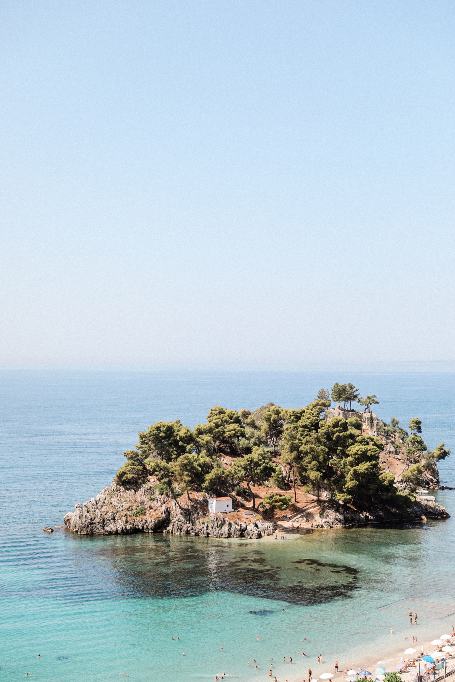 View of Parga bay from Irida Boutique Hotel